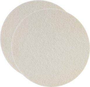 Полірувальний круг повстяний білий набір 2 шт 127 мм SONAX Filzpad
