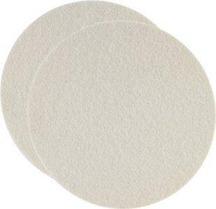 Полірувальний круг повстяний білий набір 2 шт 127 мм SONAX Filzpad, фото 1