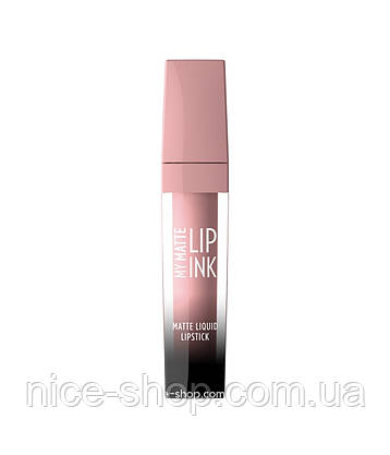Рідка матова помада Golden Rose My Matte Lip Ink No 01, фото 4