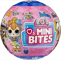 Lol surprise Loves Mini Bites Cereal Dolls with 7 Surprises, Accessories, Limited кукла лол