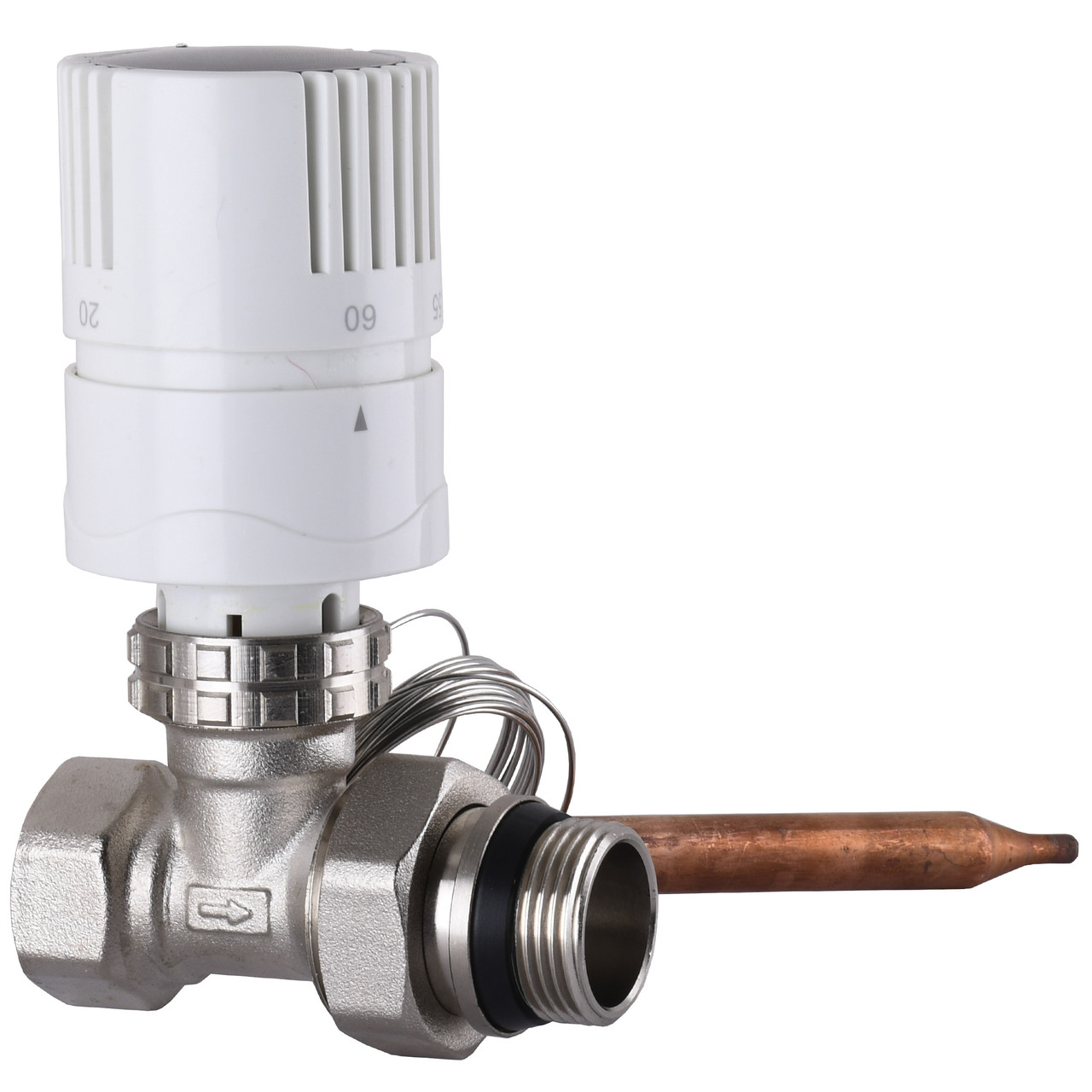 Вузол пiдмiшування з термоголовкою ECO 01A-4 3/4″х3/4″ прямий (000023558), фото 1