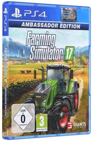 Игра Farming Simulator 17 Ambassador Edition для PS4 и PS5 (Blu-ray ...