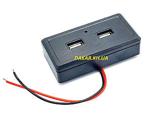 BJJ 2-15 2USB 12 — 24 В накладна панель зарядний пристрій 3,1 А