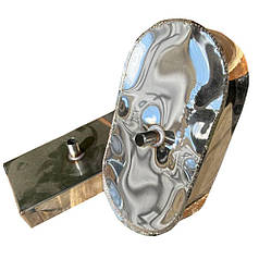 Лійка овал димохідна нержавійка