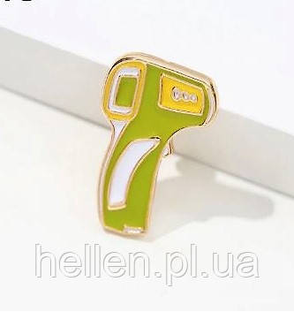 Медична брошка "Термометр", фото 1