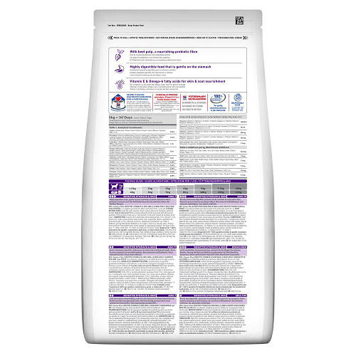 Hill s Science Plan Adult Sensitive Stomach&Skin Small&MIni Сухий корм ...