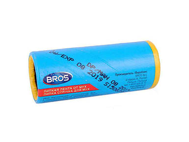 Липка стрiчка вiд мух (кругла) ТМ BROS