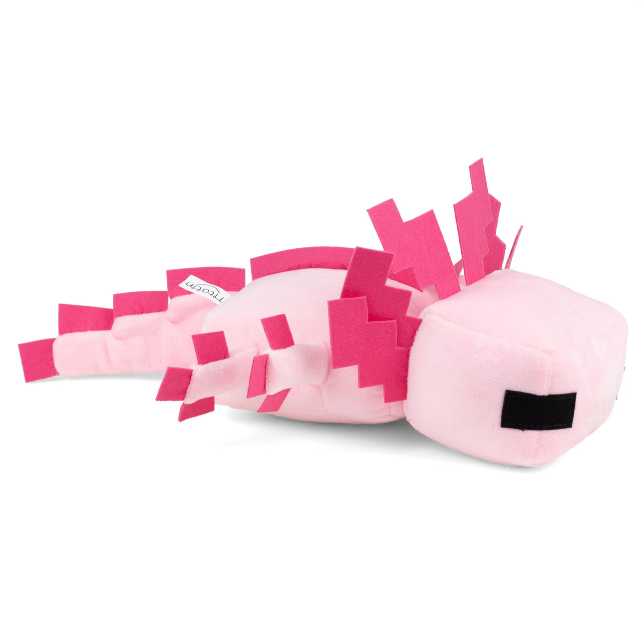 М'яка іграшка Titatin Minecraft саламандра аксолотль рожевий 37 см (TT1011), фото 1