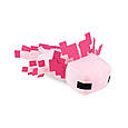 М'яка іграшка Titatin Minecraft саламандра аксолотль рожевий 37 см (TT1011), фото 3
