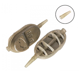 Якісна годівниця Flat проф-монтаж 80 г Classic (Кормушка флет методна)