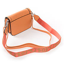 PODIUM Сумка Жіноча Класична віск-шкіра FASHION 01-06 17033 orange, фото 4