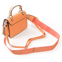 PODIUM Сумка Жіноча Класична віск-шкіра FASHION 01-06 17057 orange, фото 3