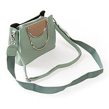 PODIUM Сумка Жіноча Класична віск-шкіра FASHION 01-06 1983 green, фото 3