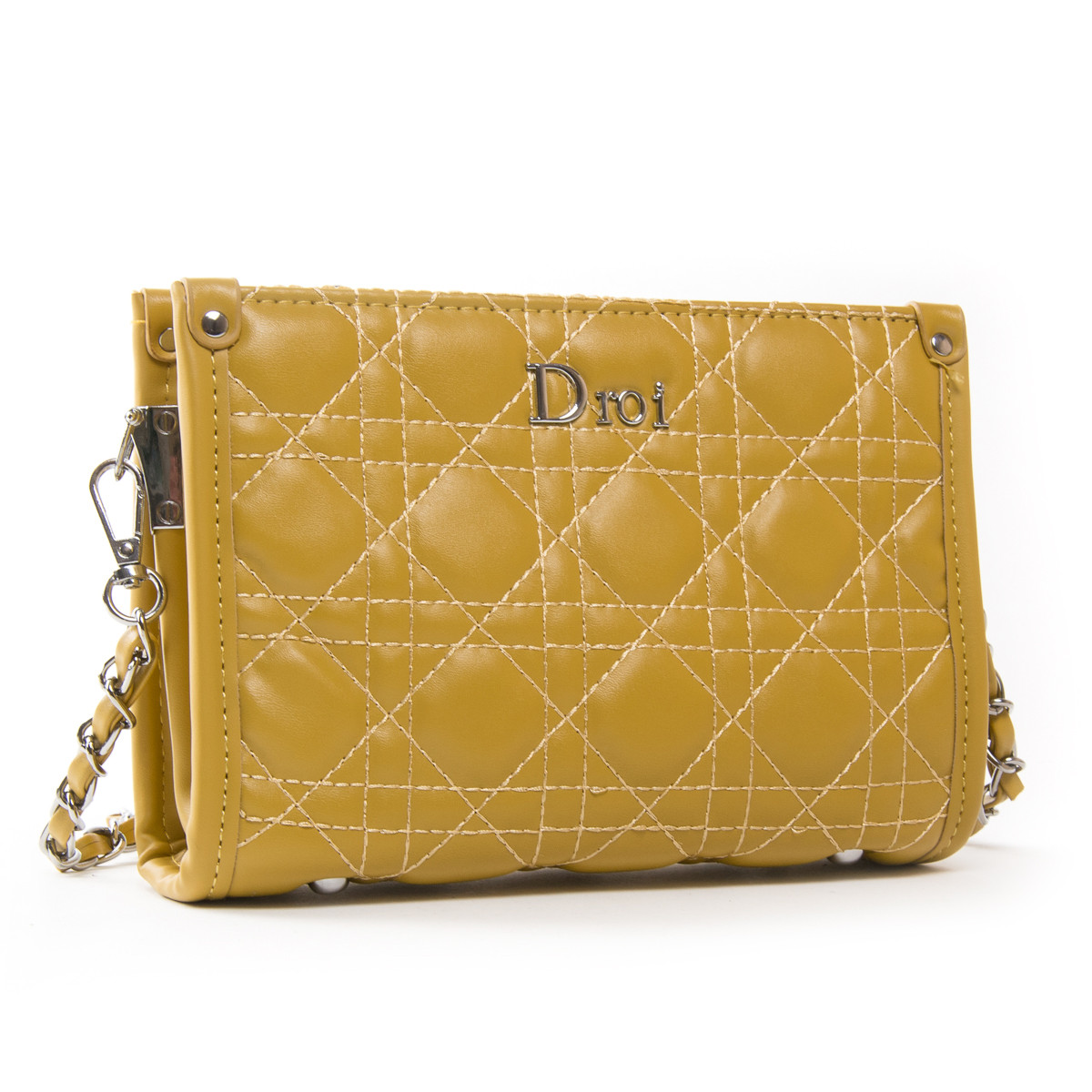 PODIUM Сумка Жіноча Класична віск-шкіра FASHION 01-06 7116 yellow