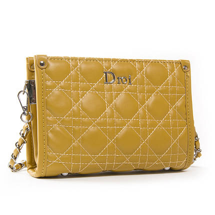 PODIUM Сумка Жіноча Класична віск-шкіра FASHION 01-06 7116 yellow, фото 1