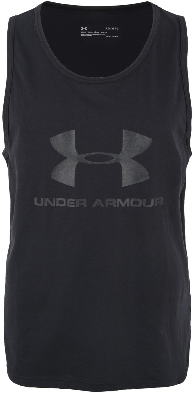 Майка чоловіча спортивна Under Armour Men's Sportstyle Logo Tank (1329589-001), фото 1