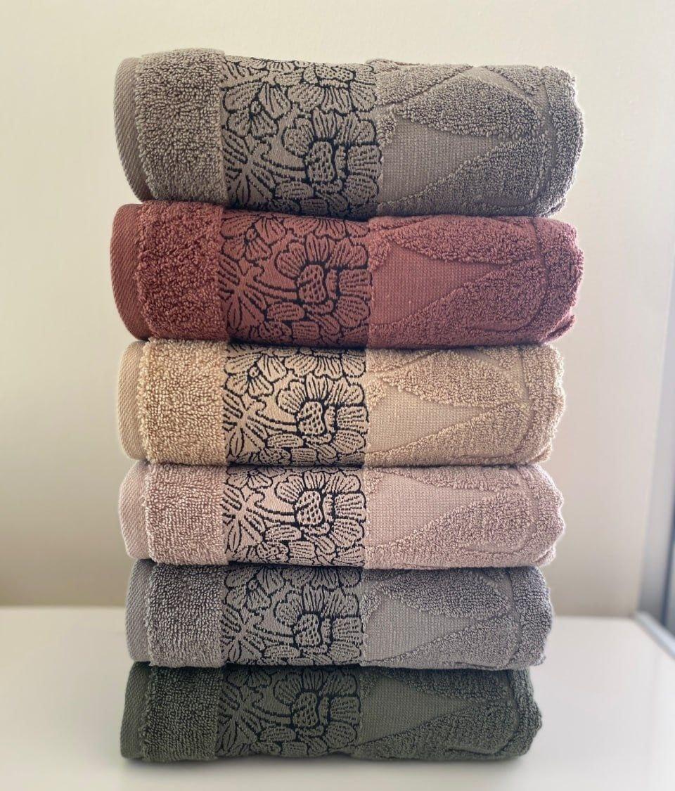 Набір махрових турецьких лазневих рушників Cestepe VIP Cotton, фото 1