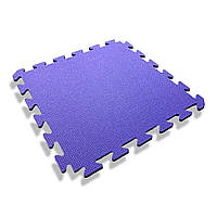 Дитячий килимок-пазл 480×480×10 мм фіолетовий