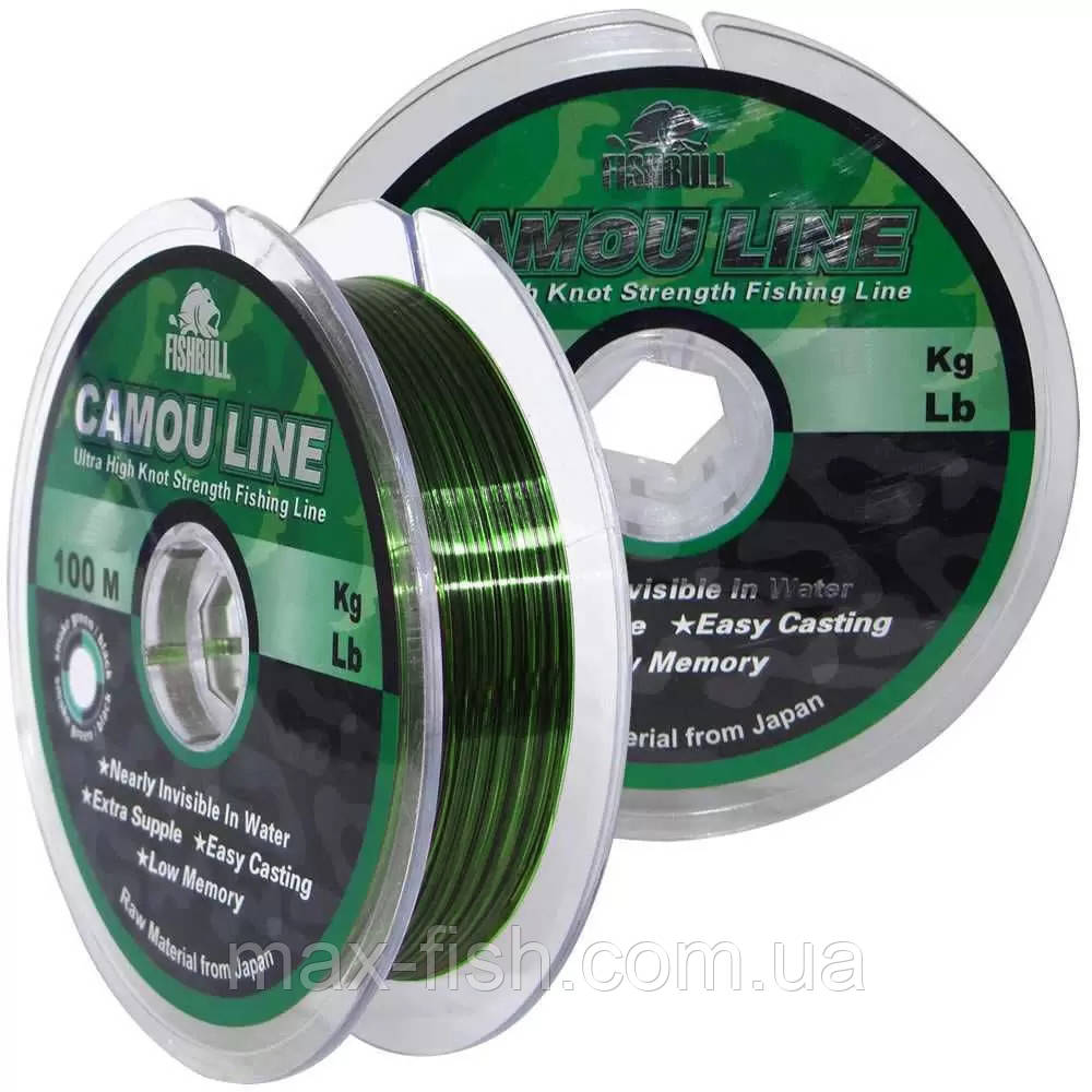 Лісочка зелена Ottoni Camou Line 0.4мм 100м 12kg, фото 1