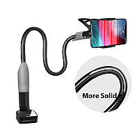 Гнучкий тримач для телефона з прищіпкою VHG IVY I 85 см Flexible Mobile Holder Black