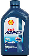 Олива Shell Advance 4T AX7 10W-40, 1 л (шт.)