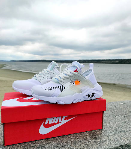 Купить СУПЕР ЦЕНА Женские кроссовки Nike Air Huarache & Off White белые ...
