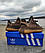РОЗПРОДАЖ 44 рр! Кросівки Adidas Yeezy Boost+комплект рефлективних шнурків хакі-коричневі, фото 5