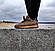 РОЗПРОДАЖ 44 рр! Кросівки Adidas Yeezy Boost+комплект рефлективних шнурків хакі-коричневі, фото 4