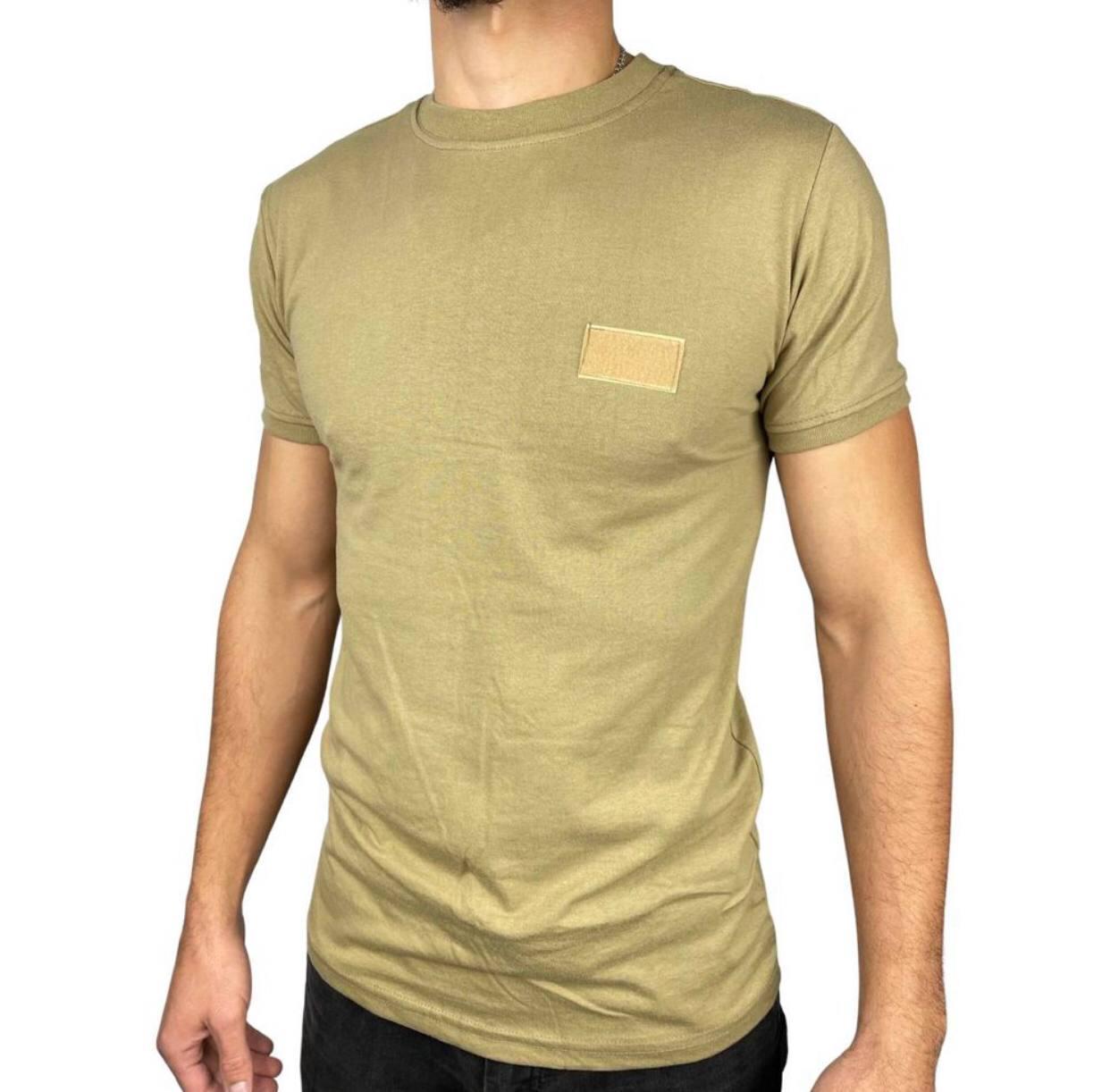 Футболка мужская Military Бавовна Койот (ФМ7002) розм.L,M,XL