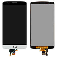 Модуль (дисплей+сенсор) для LG D724 G3S білий