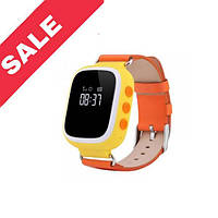 Детские умные смарт часы SMART WATCH Q60S GPS Yellow