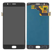 Модуль (дисплей + сенсор) для OnePlus 3 A3003 / 3T A3010 (OLED) черный