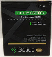 Аккумулятор Gelius Pro для Lenovo S820/S650/A656/A766/BL210 2000mAh