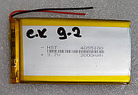 Аккумулятор HST 4055100 + 3.7V Li-ion 3000mAh