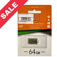 USB Flash накопитель (флешка) "T&G" 64Gb Silver