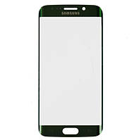 Стекло дисплея для Samsung S6 edge / G925 Green