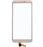 Сенсор (тачскрин) для Huawei P Smart (FIG-LX1) золотой