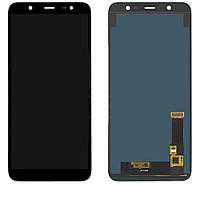 Модуль (дисплей + сенсор) для Samsung J810 / J8 (2018) черный