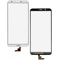 Сенсор (тачскрин) для Huawei Y7 2018 LDN-LX1 / Honor 7C (LND-AL30) / Honor 7C Pro (LND-L29) белый