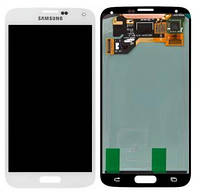 Модуль (дисплей + сенсор) для Samsung G900A / G900F / G900H / G900I / G900T Galaxy S5 AMOLED белый