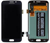 Модуль (дисплей + сенсор) для Samsung G925F Galaxy S6 Edge AMOLED темно-синий