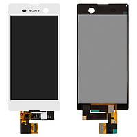 Модуль (дисплей + сенсор) для Sony E5603, E5606, E5633, E5653, E5663 Xperia M5 Dual белый