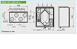 Компактні настінні установки з функцією рекуперації тепла KWL EC200W до 200 м3/ч, фото 3