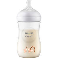 Бутылочка для кормления Philips AVENT Natural Природный поток Жираф 260 мл (SCY903/66)