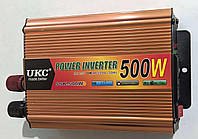 Преобразователь напряжения UKC Power Invertor 24V 220V 500W