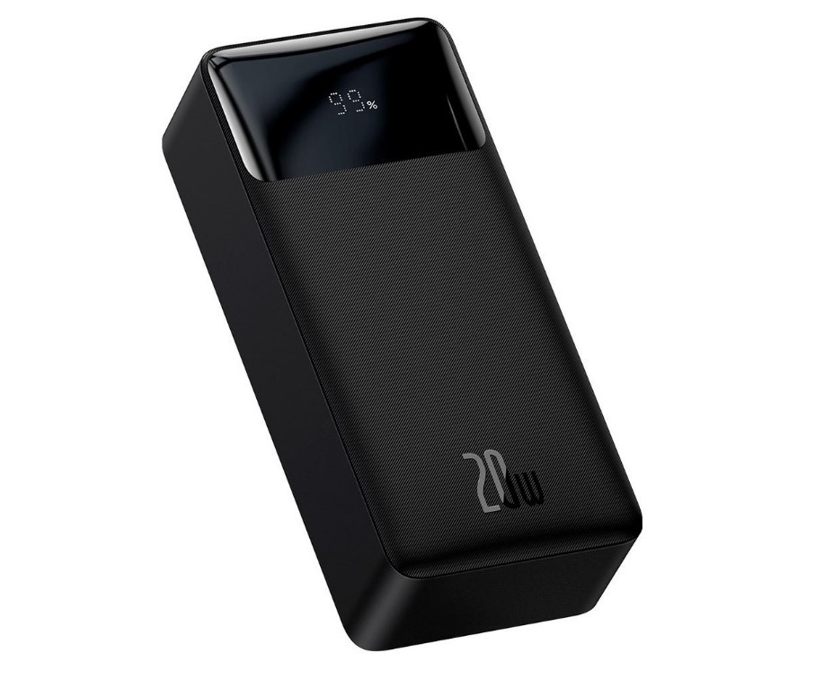 Повербанк Baseus Bipow Digital Display 30000 mAh 20W Black