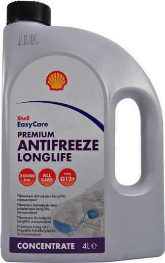 Shell Premium Long Life G12/G12+ червоний, 4 л (PBT75B) концентрат антифризу, фото 1