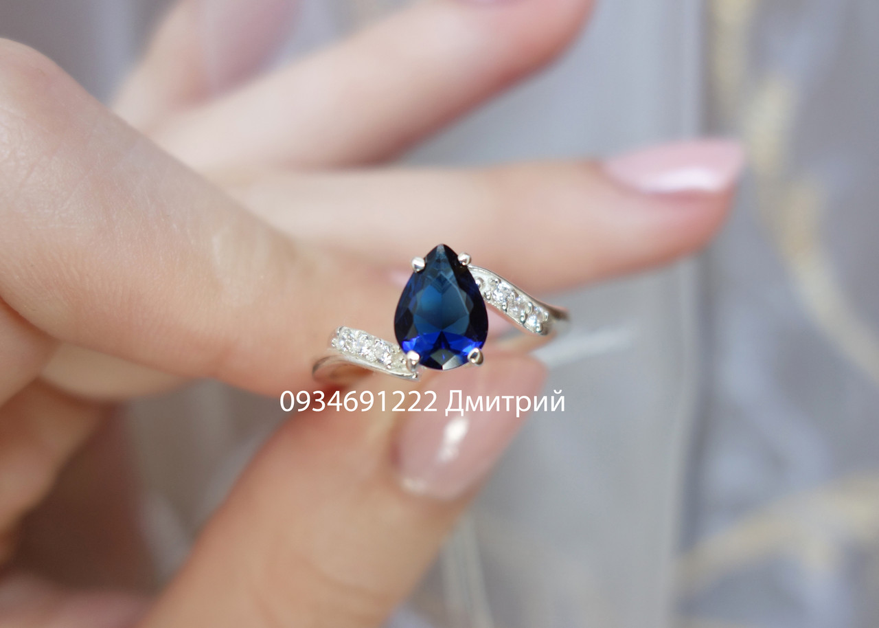 Елегантне срібне кільце Арт. КЕ-00707, фото 1