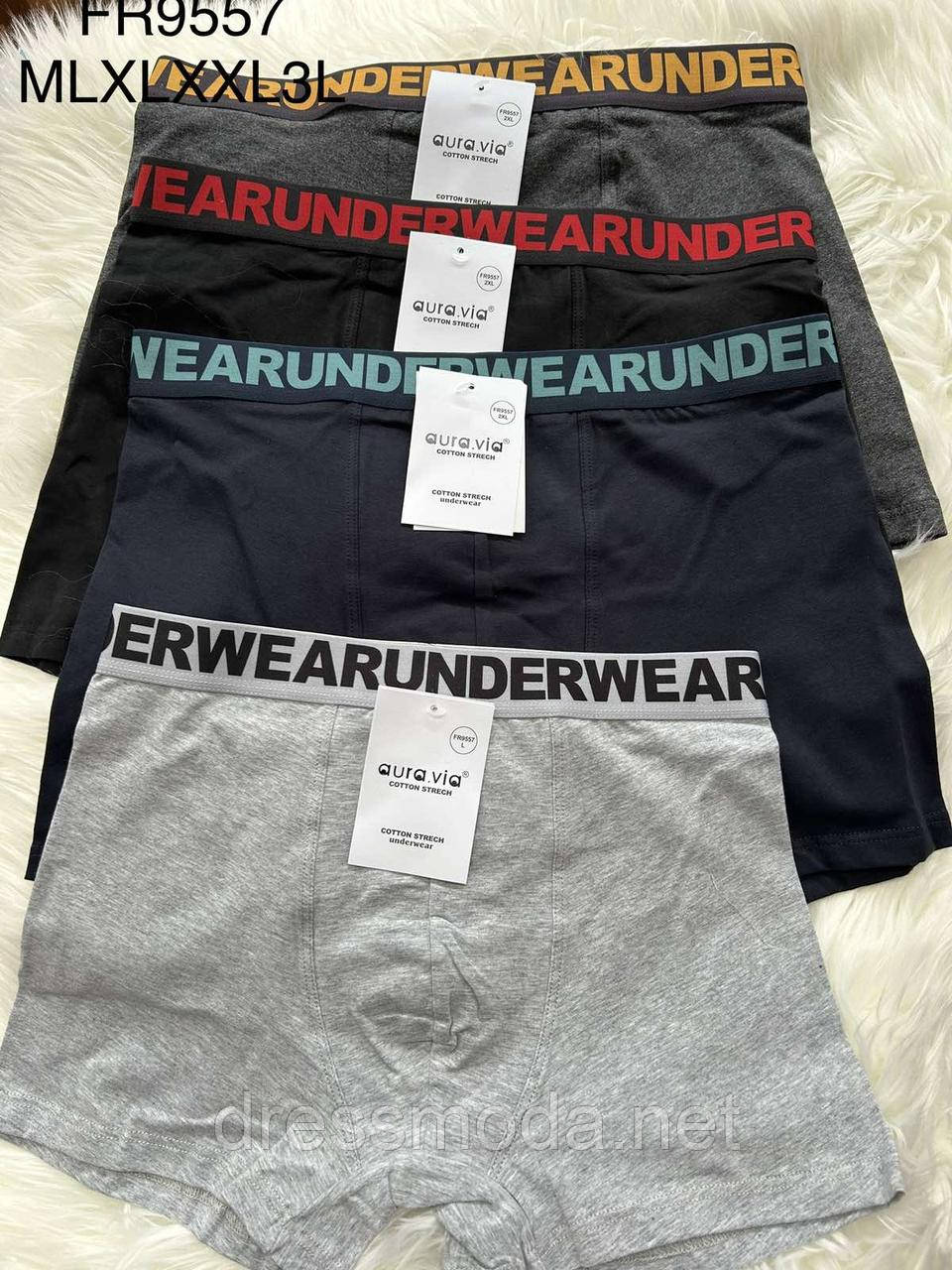 Чоловічі боксери Aura Via M-3XL