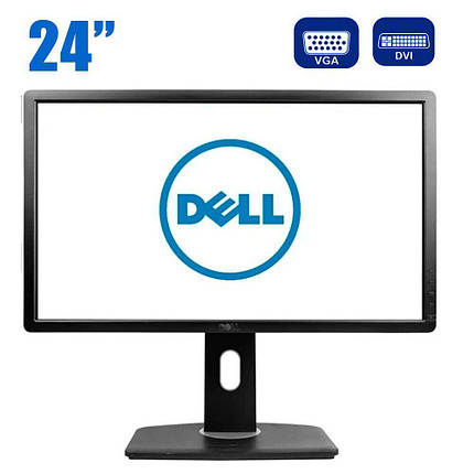 Монітор Dell Professional P2412H / 24" (1920x1080) TN / VGA, DVI, USB 2.0, фото 2